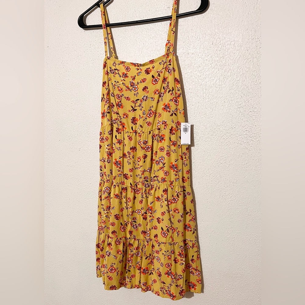 NWT yellow floral summer dress